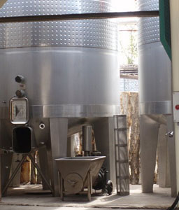  Tanques de fermentación.